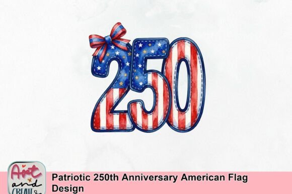 Celebrate 250 Years with a Striking Patriotic Design