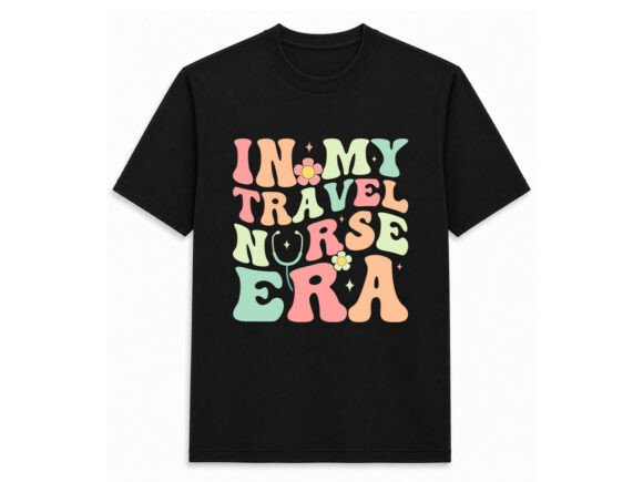 Celebrate Your Travel Nurse Era with Groovy Retro Graphics