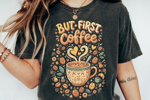 Charming Coffee Graphics: A Sweet Start to Your Projects