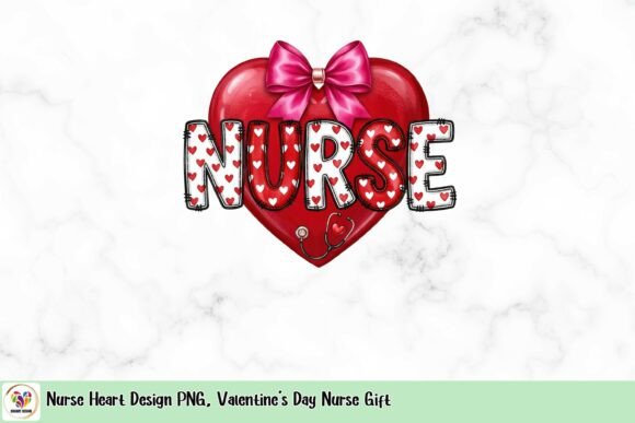 Nurse Heart Design PNG: A Thoughtful Valentine's Gift