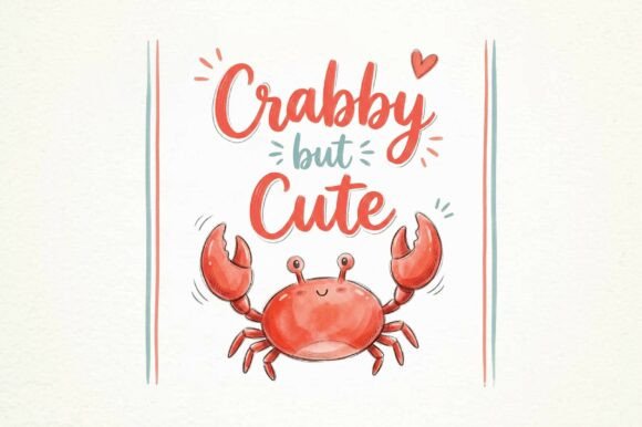 Summer Smiles: Unlocking Playful Projects with a Crabby Design