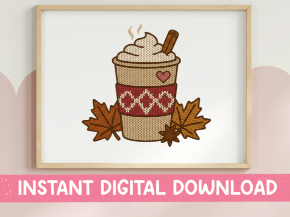 Warm Up Your Brand with This Cozy Autumn Latte Design